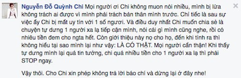 Truong Ho Phuong Nga bi Quynh Chi to lua hang tram trieu-Hinh-2